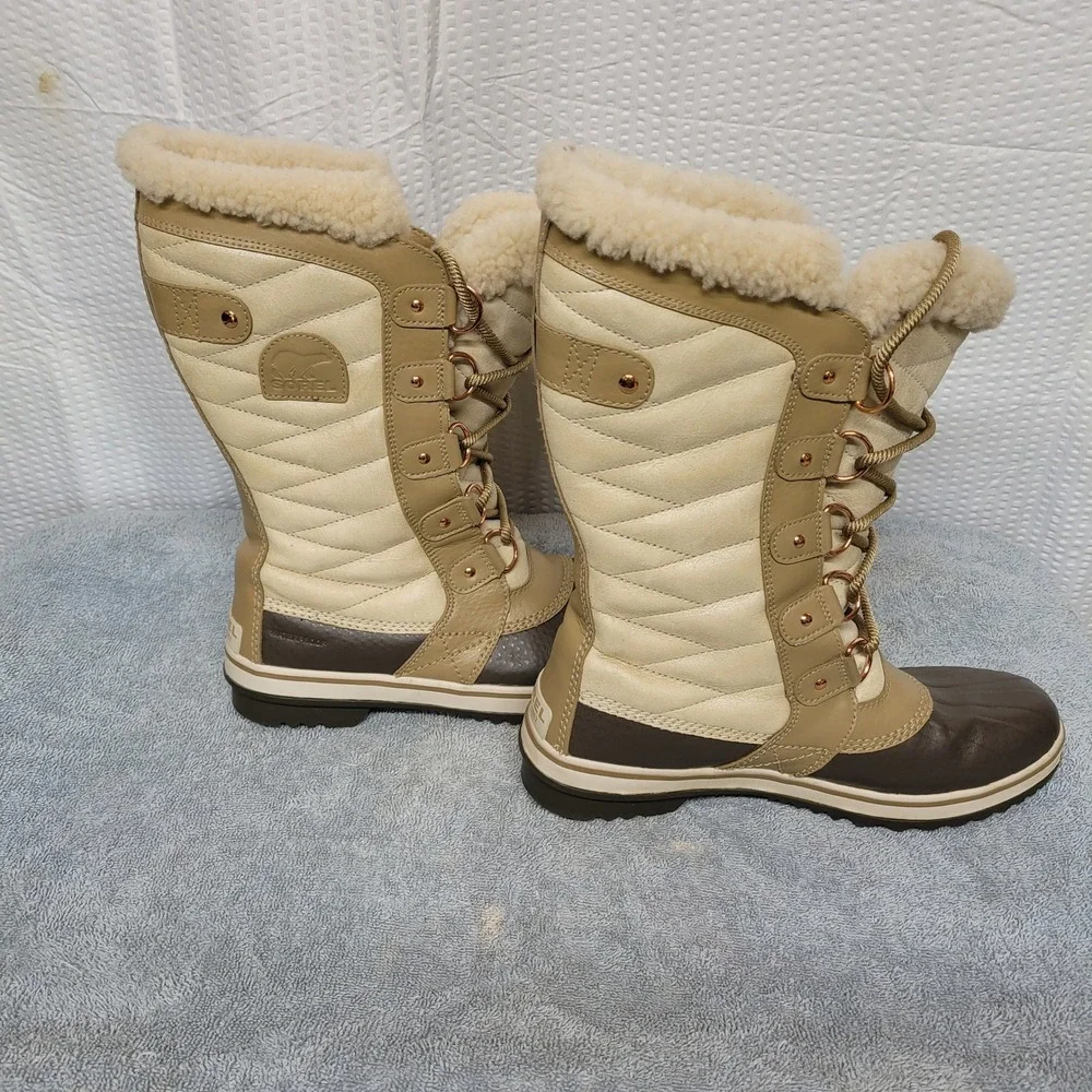 Sorel Tofino‎ II Womens 9.5 Waterproof Winter Boots Tan Brown NL2592-214